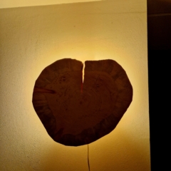 "LightLog" Wooden ambient wall light - Image 3